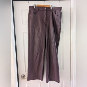 Reitmans Mauve Wide Leg Pants